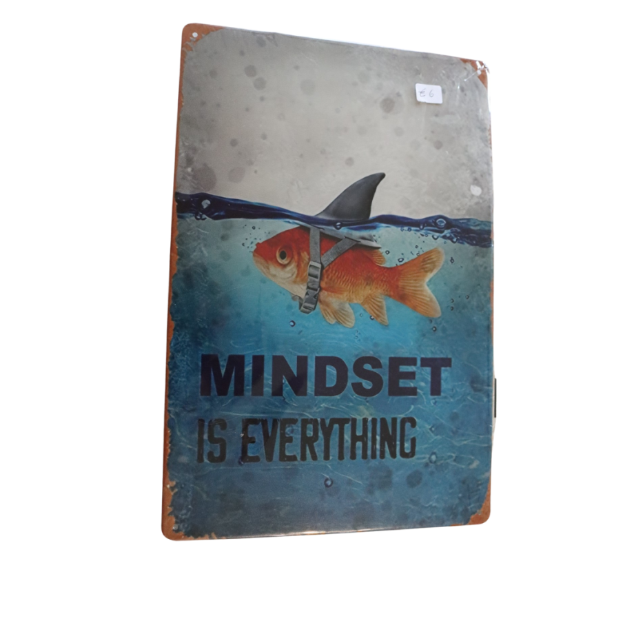 Mindset motivatie decoratie