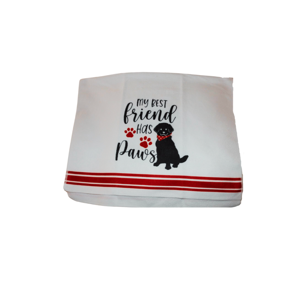 handdoek cadeau hond