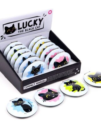 Make-up spiegeltje - Lucky de Zwarte Kat