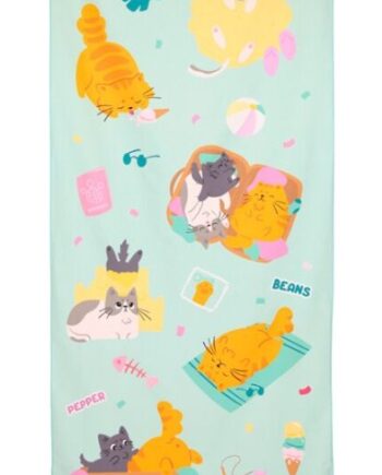 Strandlaken katten - Beans&co